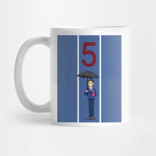 Coffee Time - Umbrella Academy (white stripe version) Mug